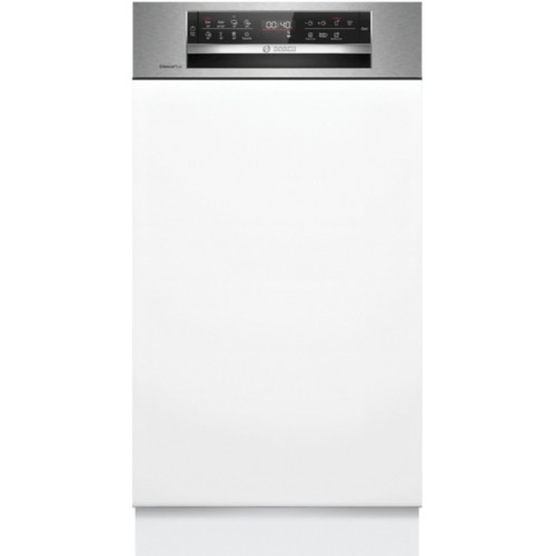 Bosch Serie 6, Vestavná myčka nádobí (45 cm), Broušená ocel SPI6EMS21E