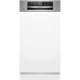 Bosch Serie 6, Vestavná myčka nádobí (45 cm), Broušená ocel SPI6EMS21E