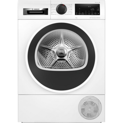 Bosch Serie 6 Sušička prádla s tepelným čerpadlem 9 kg WQG245D4BY