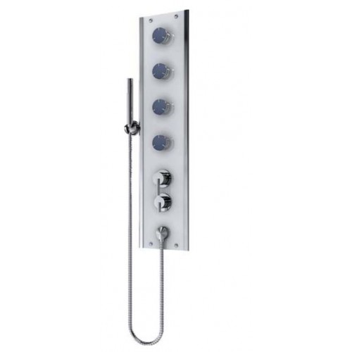 TEIKO rohový sprchový masážní panel 100 x 22 cm BOSS ECO P1 V262100N92T02011