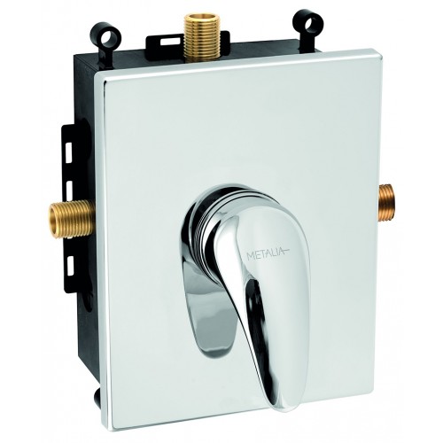 NOVASERVIS METALIA 55 podomítková baterie s boxem chrom,1 vývod BOX55050,0