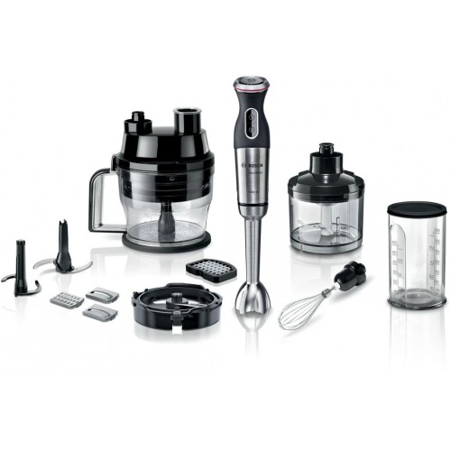 VÝPRODEJ Bosch MaxoMixx Tyčový mixér (1000W/Nerez) MS8CM61X1 POŠKRÁBANÉ!!