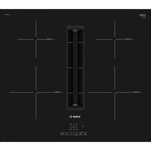 Bosch Serie 4 Indukční varná deska s odsáváním (60cm) PIE611B15E Bosch Serie 4 Indukční varná deska s odsáváním (60cm) PIE611B15E