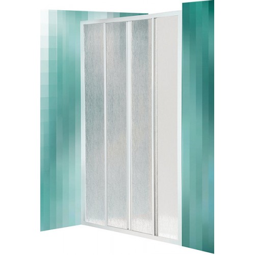 ROLTECHNIK Sprchové dveře posuvné CD4/1400 bílá / bark