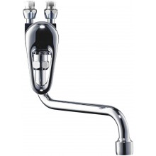 CLAGE SME Nástěnná páková beztlaková baterie s raménkem 16 cm 1100-04101