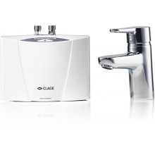 CLAGE MCX BLUE Malý průtokový ohřívač vody s hygienickou baterií 3,5 kW 230 V 1500-15133