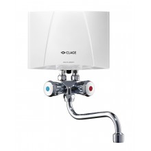 CLAGE M4 SMB Malý průtokový ohřívač vody 4,4 kW 230 V + kohoutková baterie 1500-17104