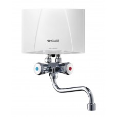 CLAGE M4 SMB Malý průtokový ohřívač vody 4,4 kW 230 V + kohoutková baterie 1500-17104