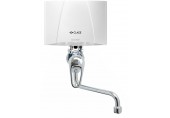 CLAGE M4 SME Malý průtokový ohřívač vody 4,4 kW 230 V + páková nástěnná baterie 1500-17154