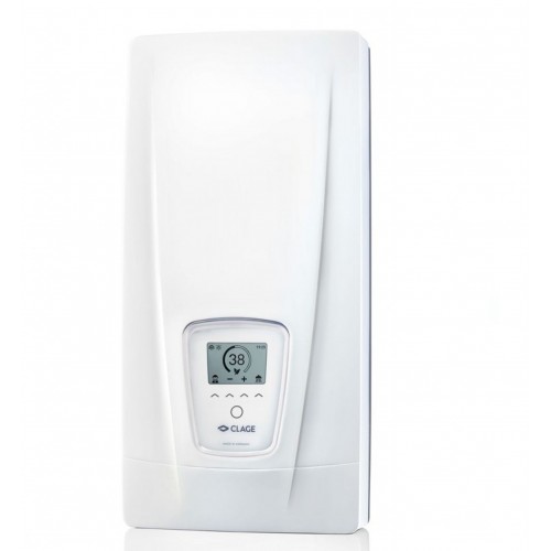 CLAGE DEX NEXT Komfortní průtokový ohřívač vody 18-27 kW 400 V 3200-36400