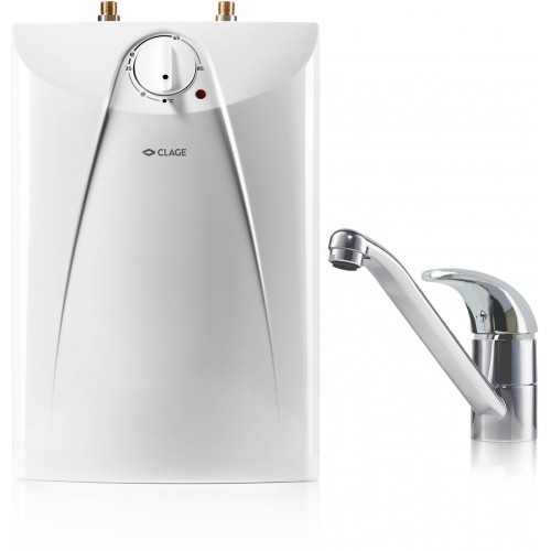 CLAGE S5-U BUP Zásobníkový ohřívač vody 5l 2,0 kW 230 V + páková stojánková baterie 4100-42056 DOPRODEJ