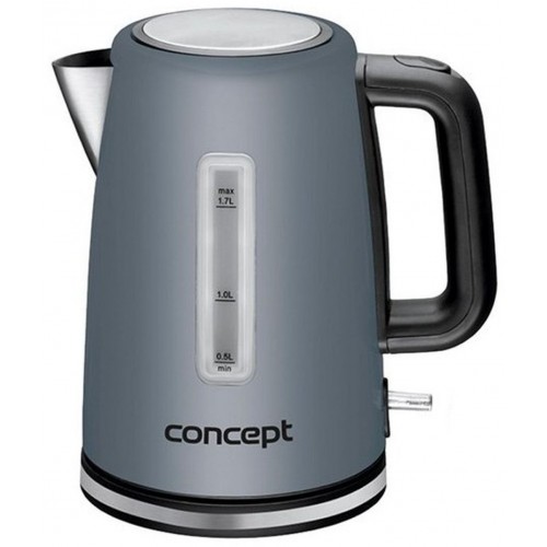 CONCEPT RK-3110gy Rychlovarná konvice nerezová 1,7 l šedá rk3110gy
