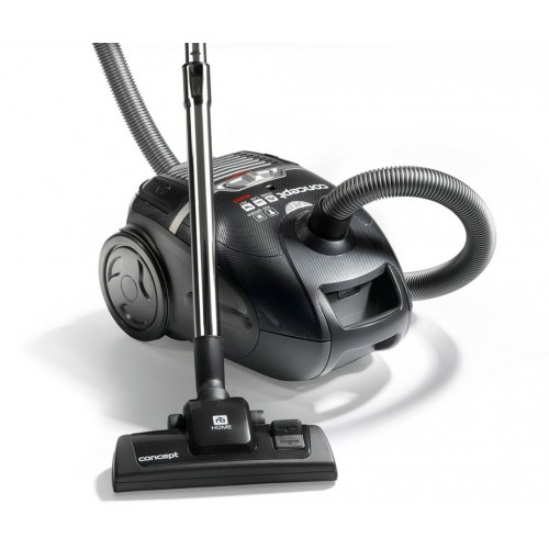 CONCEPT VP-8240 HCP MAXI sáčkový vysavač v designu černého karbonu vp8240