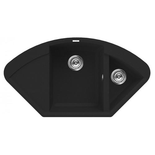ELLECI EASY Corner granitový rohový dřez, ghisa ELLECI EASY Corner granitový rohový dřez, ghisa