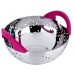 CS SOLINGEN Cedník nerez 24 cm STILO růžová CS-040628