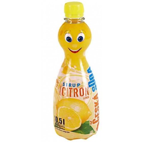 Sirup citron Česká soda 0,5 l CS131292