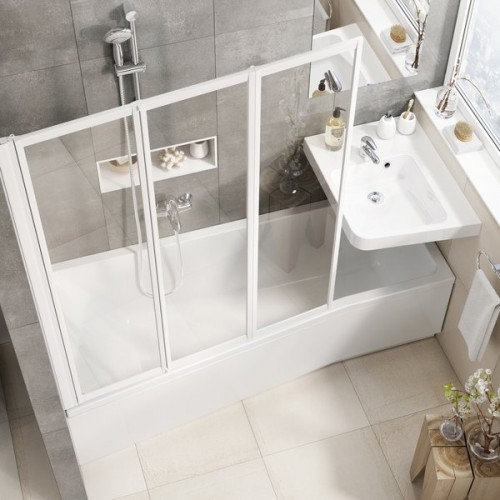 RAVAK BEHAPPY II Panel A čelní 160 cm - levý CZ96100A00