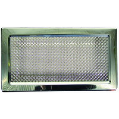 Ventilační mřížka 160x170, chromniklová Ventilační mřížka 160x170, chromniklová