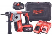 Milwaukee M18 BH-402C Aku kombinované kladivo SDS-Plus 2x4.0 Ah, Kufr 4933443330