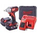 Milwaukee M18 BIW12-402C Aku rázový utahovák 2x4.0 Ah, Kufr 4933443607