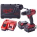 Milwaukee M18 ONEDD2-502X Aku vrtací šroubovák, 2x5.0 Ah, HD Box 4933464525