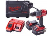 Milwaukee M18 ONEPD2-502X Aku príklepová vŕtačka 2x5.0 Ah, HD Box 4933464527