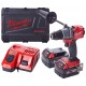 Milwaukee M18 ONEPD2-502X Aku príklepová vŕtačka 2x5.0 Ah, HD Box 4933464527