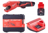 Milwaukee M12 PCSS-202C Aku řezák na nerezové trubky (12V/2x2,0Ah) Kufr 4933479242