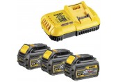 DeWALT DCB118T3 Sada XR FlexVolt 54V nabíječka DCB118 + 18V 3x6,0Ah