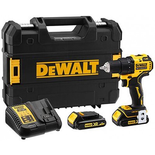 DeWALT DCD708S2T Aku bezuhlíková vrtačka/šroubovák 65Nm XR (18V/ 2x1,5Ah) TSTAK