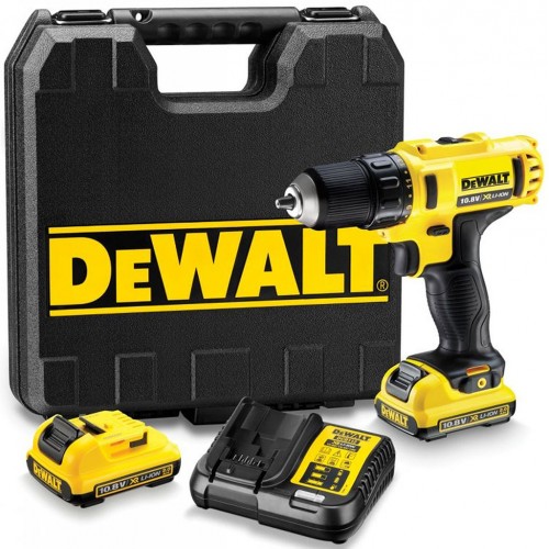 DeWALT DCD710D2 Aku vrtačka XR (24Nm/12V/2x2,0Ah) kufr