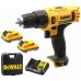 DeWALT Aku příklepová dvourychlostní vrtačka 2x1,3Ah 10,8V DCD716C2