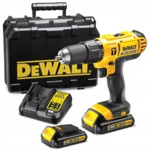 DeWALT DCD776C2 Aku příklepová vrtačka / šroubovák XR (42Nm/18V/2x1,3Ah) kufr