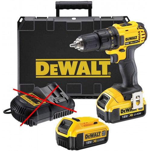 VÝPRODEJ DeWALT DCD780M2 Aku vrtačka / šroubovák XR (60Nm/2x4,0Ah/18V) CHYBÍ NABÍJEČKA, 1X VYZKOUŠENO!!