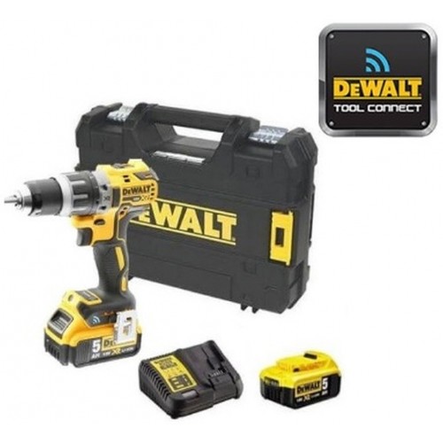 DeWALT Aku dvourychlostní vrtačka 2x5,0Ah 18V Tool Connect DCD792P2B