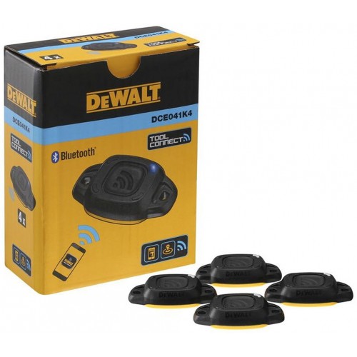 DeWALT Bluetooth Tool Conect čip na jakýkoli stroj, 4 ks DCE041K4-XJ