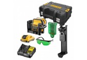 DeWALT DCE0825D1G Křížový pětibodový laser, zelený paprsek XR (10,8V/1x 2,0Ah)kufr Tstak