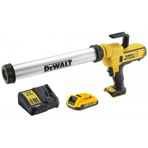 DeWALT DCE580D1 Aku vytlačovací pistole 600ml, 18V, XR Li-Ion 1x aku 2,0 Ah