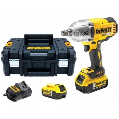 DeWALT DCF899HP2 Aku rázový utahovák 1/2" (950Nm/18V/2x5,0Ah) kufr Tstak