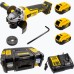 DeWALT DCG405P3 Aku úhlová bruska 125mm XR (18V/3x5,0Ah) kufr Tstak