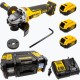 DeWALT DCG405P3 Aku úhlová bruska 125mm XR (18V/3x5,0Ah) kufr Tstak