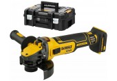 DeWALT DCG409NT Aku úhlová bruska XR (18V/125mm/bez aku) kufr Tstak