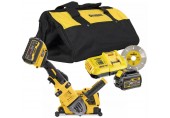 DeWALT DCG4610T2 Aku řezačka 125mm FLEXVOLT 54V (2x6,0Ah/18V)