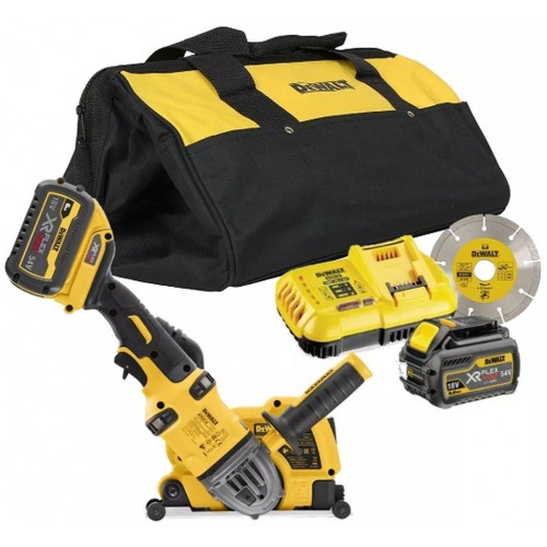 DeWALT DCG4610T2 Aku řezačka 125mm FLEXVOLT 54V (2x6,0Ah/18V)