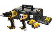 DeWALT DCK2062E2T Aku sada DCD709+DCF809 (18V/2x1,7Ah Powerstack) kufr Tstak