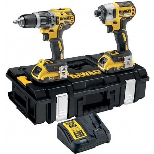 DeWALT 18V sada aku nářadí XR Li-Ion DCD796 + DCF887 2x 2,0Ah DCK266D2