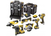 DeWALT DCK654P3T DCD796 + DCG405 + DCF887+ DCH273 + DCS356 +DCS570 + 3x 5Ah + DCB115 + 3x TSTAK kufr