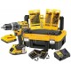 DeWALT DCK796D2T Aku Vrtačka s příslušenstvím (18V/70Nm/2x2.0Ah) Tstak