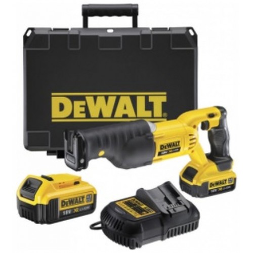 DeWALT DCS380M2 Aku mečová pila (2x4,Ah/18V) Kufr