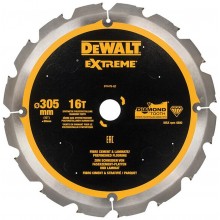 DeWALT DT1475 Pilový kotouč 304 x 30 mm, 16 zubů na cementovláknité desky